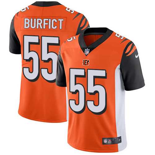 Nike Cincinnati Bengals #55 Vontaze Burfict Orange Alternate NFL Vapor Untouchable Limited Jersey,We sell and wholesale Nike Cincinnati Bengals #55 Vontaze Burfict Orange Alternate NFL Vapor Untouchable Limited Jersey on line form chian!
